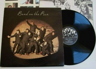 Paul Mccartney & Wings - Band On The Run Lp Ex Vinyl Complete Uk Album