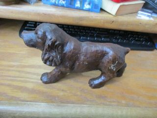 Red Mill Mfg.  Sussex Spaniel - Pecan Shell Composite Wood Carving Look Guc