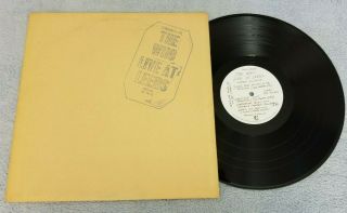 The Who / Live At Leeds - Vinyl Album Lp Record W/ Inserts - Decca - Mg 712420