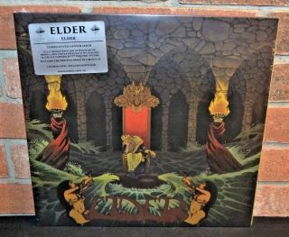 Elder - S/t Self Titled 2 X Lp - Green / Clear Colored Vinyl Album - Record