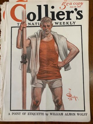 Jc Leyendecker Cover Art Colliers 1916