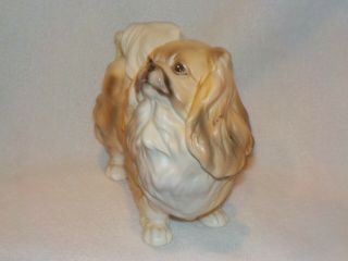 Ceramic Pekingese Dog Statue Figurine 3