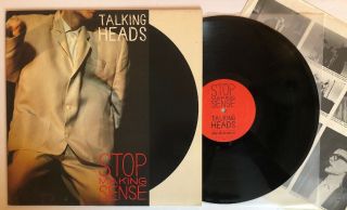 Talking Heads - Stop Making Sense - 1984 Us 1st Press Vg,  Ultrasonic