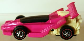 Dte 1972 Hot Wheels Sizzlers Redline 5879 Pink Flat Out
