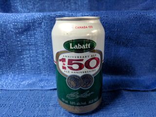 Labatt 50 Beer Can Celebrating Canada 150 Labatt 150 Rare