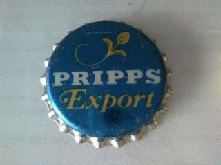 Pripps Export - Cork Lined - Very Old And Rare Cap -