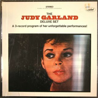 The Judy Garland Deluxe Set 3 Lp Capitol Stcl 2988