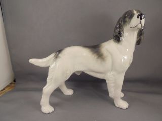 Cooper Craft England Porcelain Ceramic English Setter Dog Figure