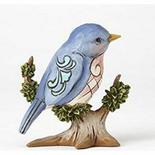 Enesco Heartwood Creek Mini Bird On Branch Figurine