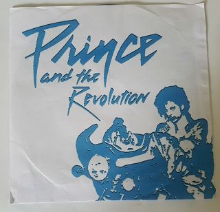Prince And The Revolution Purple Rain / God 7 " Ps Rare Peeruvian