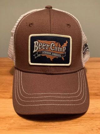 Beer Camp Across America Sierra Nevada Brown Snapback Trucker Hat/cap