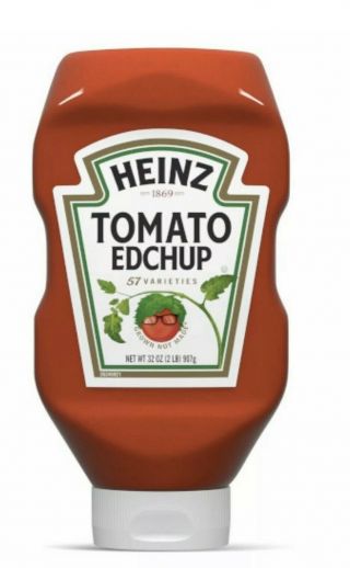 Limited Edition Heinz Edchup - Ed Sheeran X Heinz Ketchup -