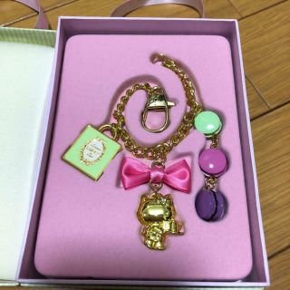 Laduree Hello Kitty Key Chain Ring Charm Macaron From Japan Limited F/s
