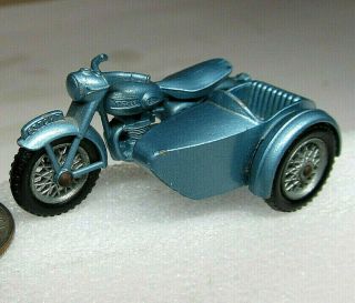 Lesney Matchbox 1960 4 Triumph T110 Motorcycle With Sidecar