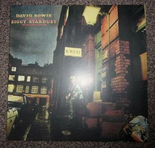 David Bowie Rise And Fall Of Ziggy Stardust 40th Anniversary Record Vinyl & Dvd