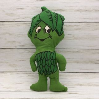 Vintage Jolly Green Giant Little Sprout Plush Advertising 12 " Cloth Doll 2