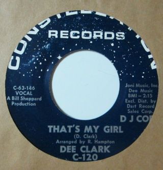 Northern Soul R&b 45 Dee Clark That 