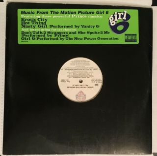 Prince - Music From The Motion Picture Girl 6 - W/baseball Cap