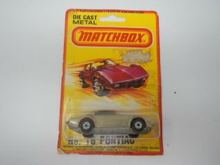 Matchbox Superfast Pontiac Firebird No.  16