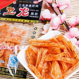 30pcs Chinese Specialty Snack (Wei Long) Latiao Spicy Food Gluten HOT 3