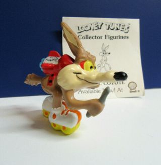 Looney Tunes Wile E.  Coyote Shell Advertisement Promo Pvc Figure