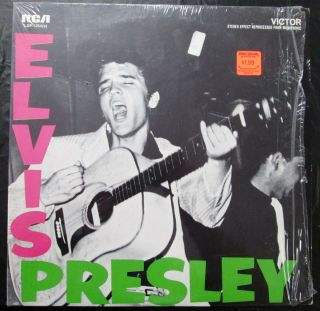 Elvis Presley S/t Lp Rca Lsp - 1254 - Shrink Orange Label