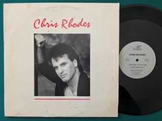 Chris Rhodes Welcome To The Club Ep 1985 Private Modern Soul Ca Signed Rare