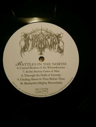 Immortal Battles In The North Vinyl LP 1 of Only 800 Pressed 7