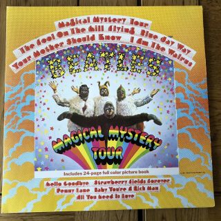 The Beatles - Magical Mystery Tour Rare 1976 Pctc 255 Vinyl Lp