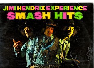 Jimi Hendrix.  Smash Hits.  Rare Uk Orig 1st Press " Mono " (a1/b1) Lp & Inn/sl.  Vg -