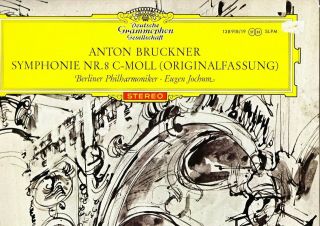 Dgg Red Tulip Ed1 - Bruckner - Symphonie Nr.  8 - Jochum - 2lp Album - Nm