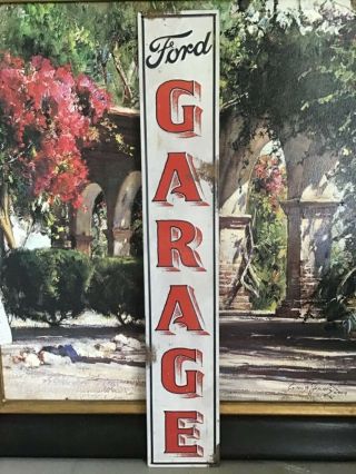 FORD GARAGE EMBOSSED METAL SIGN MAN CAVE CAR TRUCK HOME WALL SHOP BEDROOM 2
