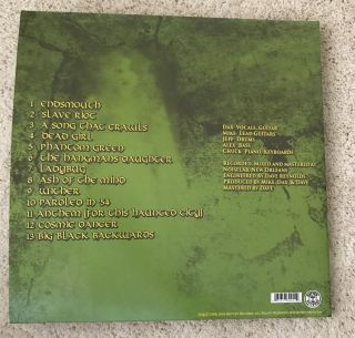 AGENTS OF OBLIVION LP - FIRST PRESS - GREEN COLOR VINYL - Acid Bath - Dax Riggs 5