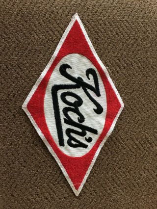 Vintage Koch’s Beer Embroidered Cloth Patch