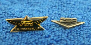 Vintage Ford Hat Lapel Pins Universal Car 289 Accessory Mustang Truck Bronco