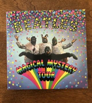 The Beatles Magical Mystery Tour Rare 1967 First Press 2 7” Records Unplayed