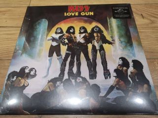 Kiss Love Gun Lp 180g Back To Black Vinyl Lp 2014 & With Card Gun