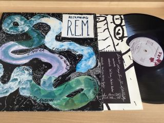 R.  E.  M.  - Reckoning - I.  R.  S.  7045 - A1/b2 Rare Lp