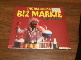 Biz Markie The Biz Never Sleeps Hip Hop Lp Vinyl Reissue