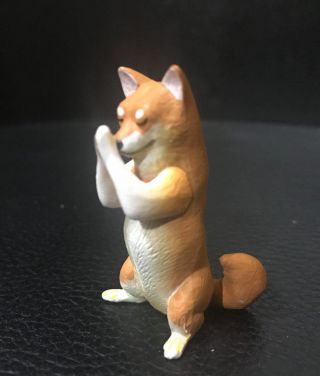 Japan Hefei Animal Shiba Inu Dog Pvc Mini Figurine Figure