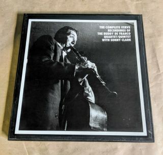 The Complete Verve Recordings Of The Buddy De Franco Quartet / Quintet Cd Box