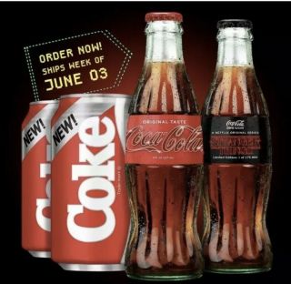 Stranger Things Coke Coca Cola 1985 Netflix Limited Collectors In Hand