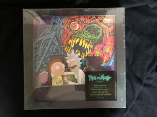 Rick And Morty vinyl Light Up soundtrack Deluxe Box set SDCC Exclusive 2