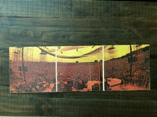 Woodstock 1969 Live 3 Album Set LP VG: Jimi Hendrix,  Santana,  The Who - & More 3