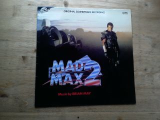 Mad Max 2 Film Soundtrack Ost Ex Vinyl Record Ter 1016 Brian May