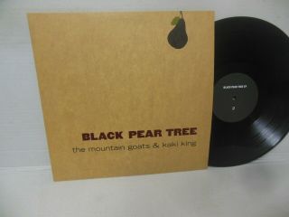 Rare The Mountain Goats & Kaki King Exc Vinyl Lp Black Pear Tree
