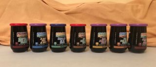 Full Set Of 7 Welchs Peanuts Jelly Jars 4” Tall Never Opened