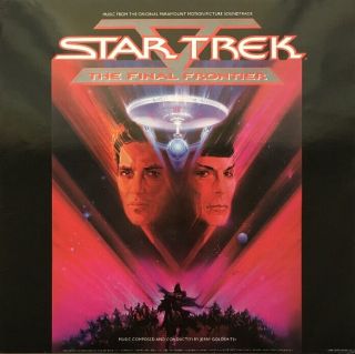 Star Trek The Final Frontier Ost Lp Epic Uk 1989 A1/b2 Matrix Fast Dispatch