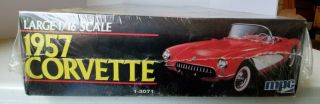 Vintage MPC 1/16th Scale ' 57 Corvette Stock Or Street Machine 1979 7 5