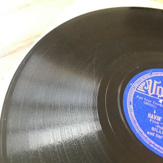 PRE - WAR JAZZ 78 Billie Holiday on Vocalion 4208 Pressing in V, 3
